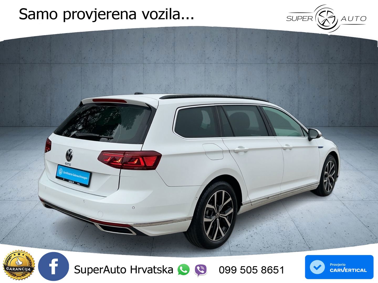 Volkswagen Passat Variant GTE 1.4 TSI (218 KS) DSG LED+GR SJED+ACC