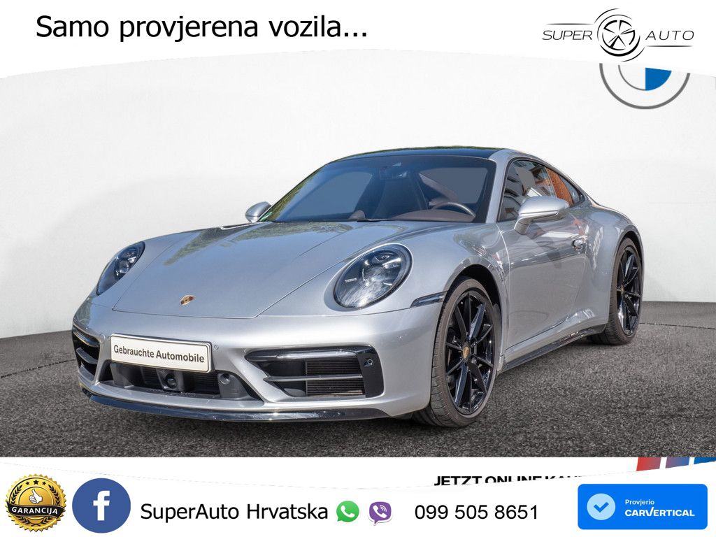 Porsche 911 Carrera S 3.0 (450 KS) PDK ACC+GR SJED+360+PANO