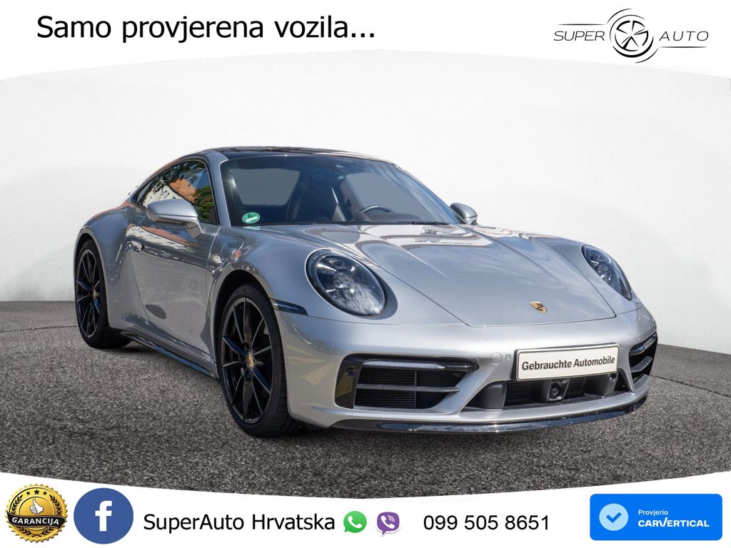 Porsche 911 Carrera S 3.0 (450 KS) PDK ACC+GR SJED+360+PANO
