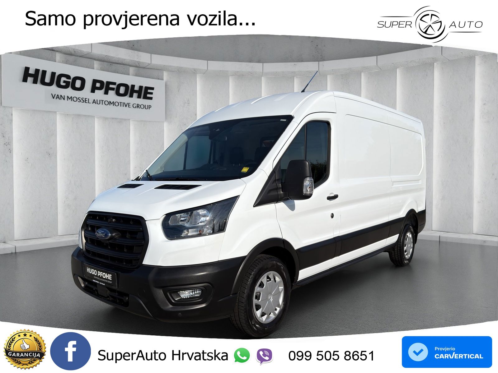 Ford Transit Kasten Trend 350 L3 2.0 EcoBlue | BFS | 131 KS