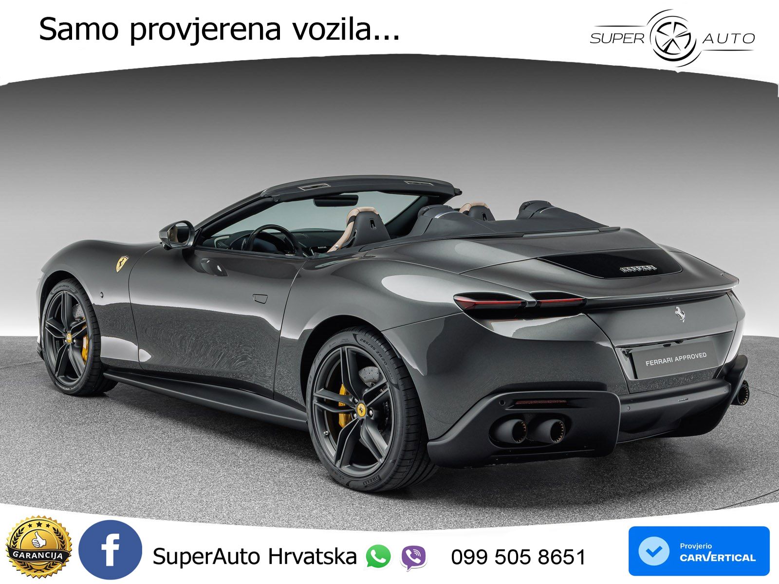 Ferrari Roma Spider 3.9 V8 (620 KS) F1 DCT