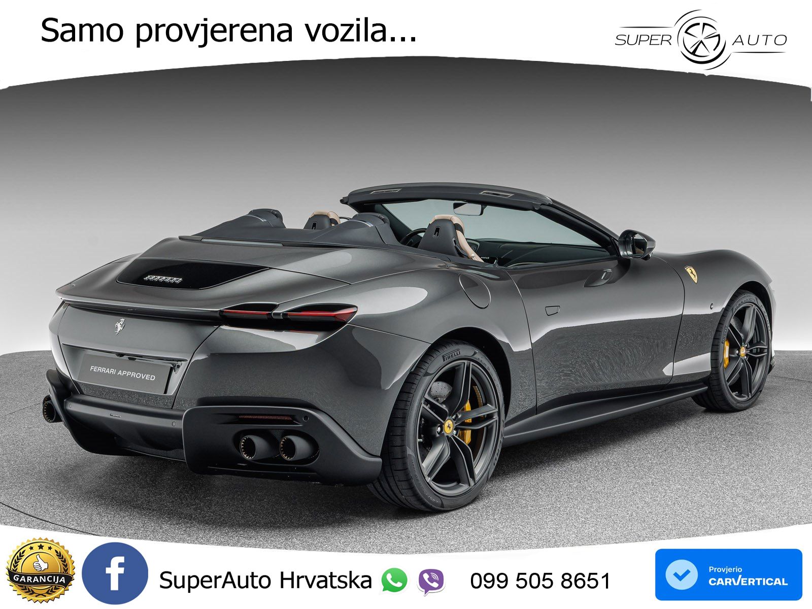 Ferrari Roma Spider 3.9 V8 (620 KS) F1 DCT