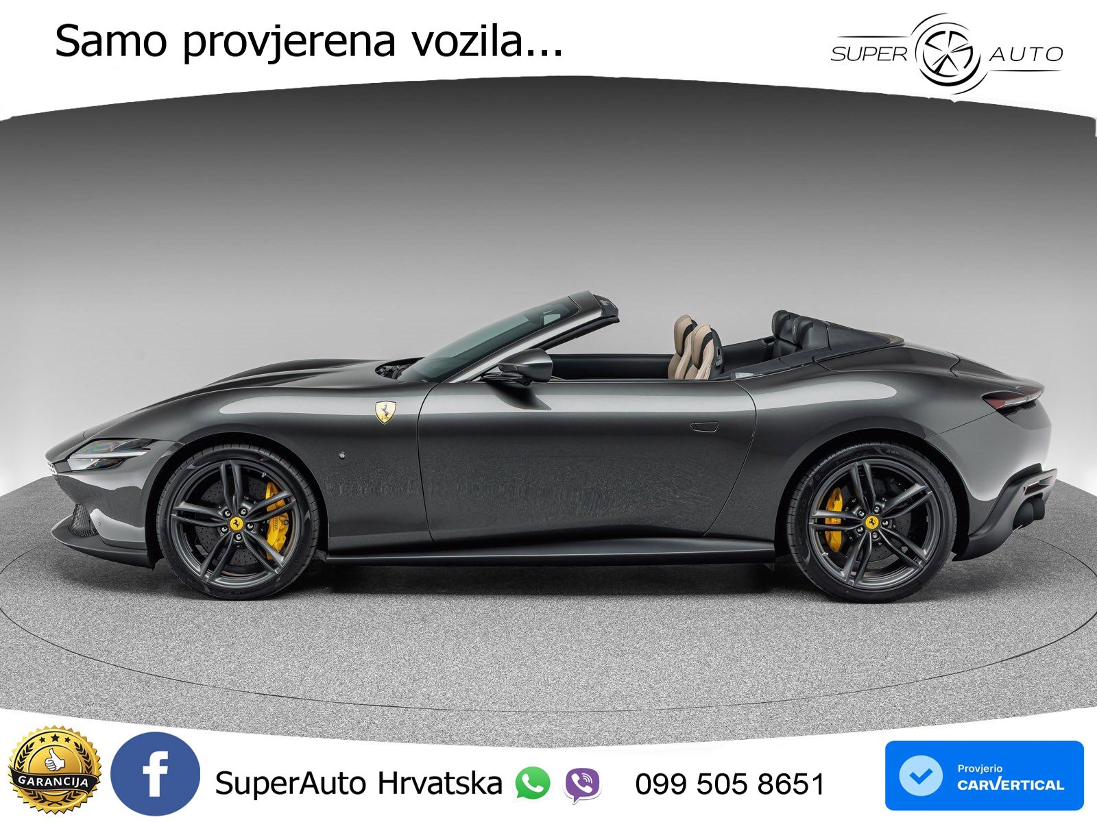 Ferrari Roma Spider 3.9 V8 (620 KS) F1 DCT