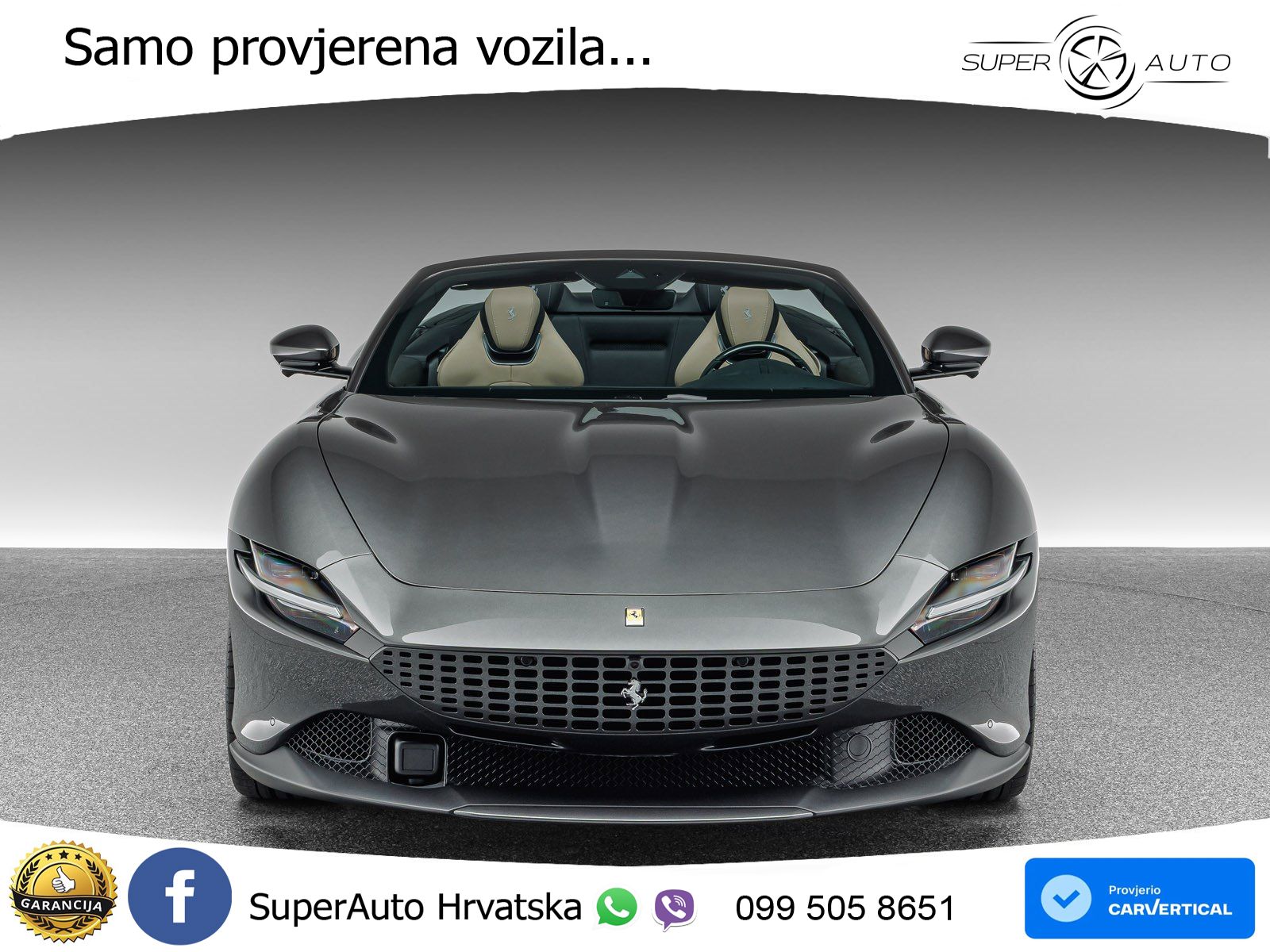 Ferrari Roma Spider 3.9 V8 (620 KS) F1 DCT