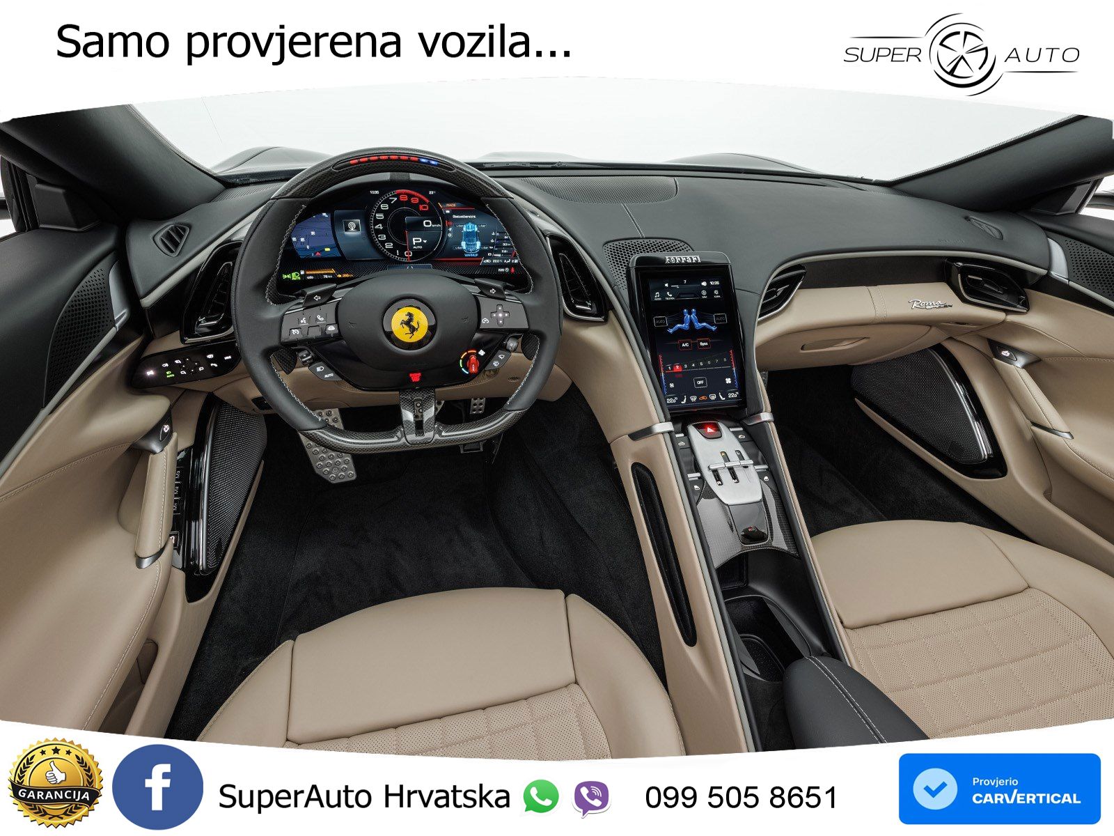 Ferrari Roma Spider 3.9 V8 (620 KS) F1 DCT