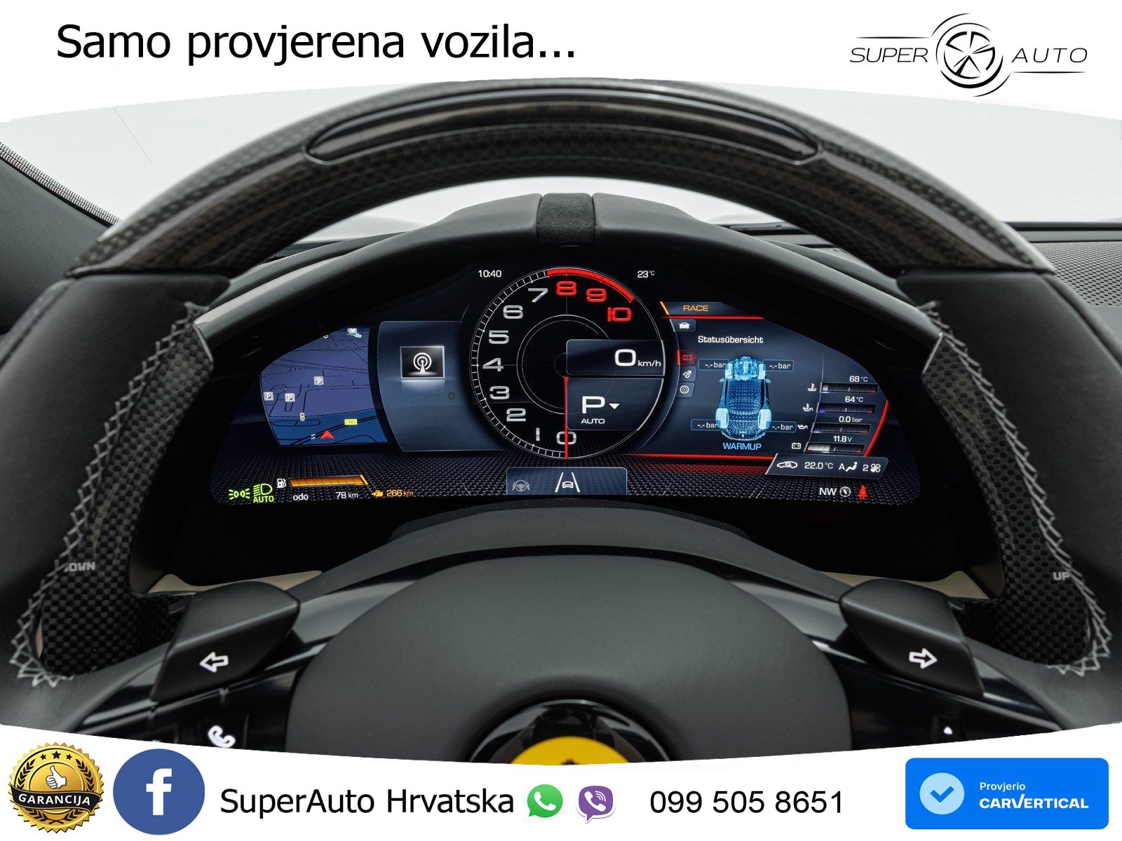 Ferrari Roma Spider 3.9 V8 (620 KS) F1 DCT