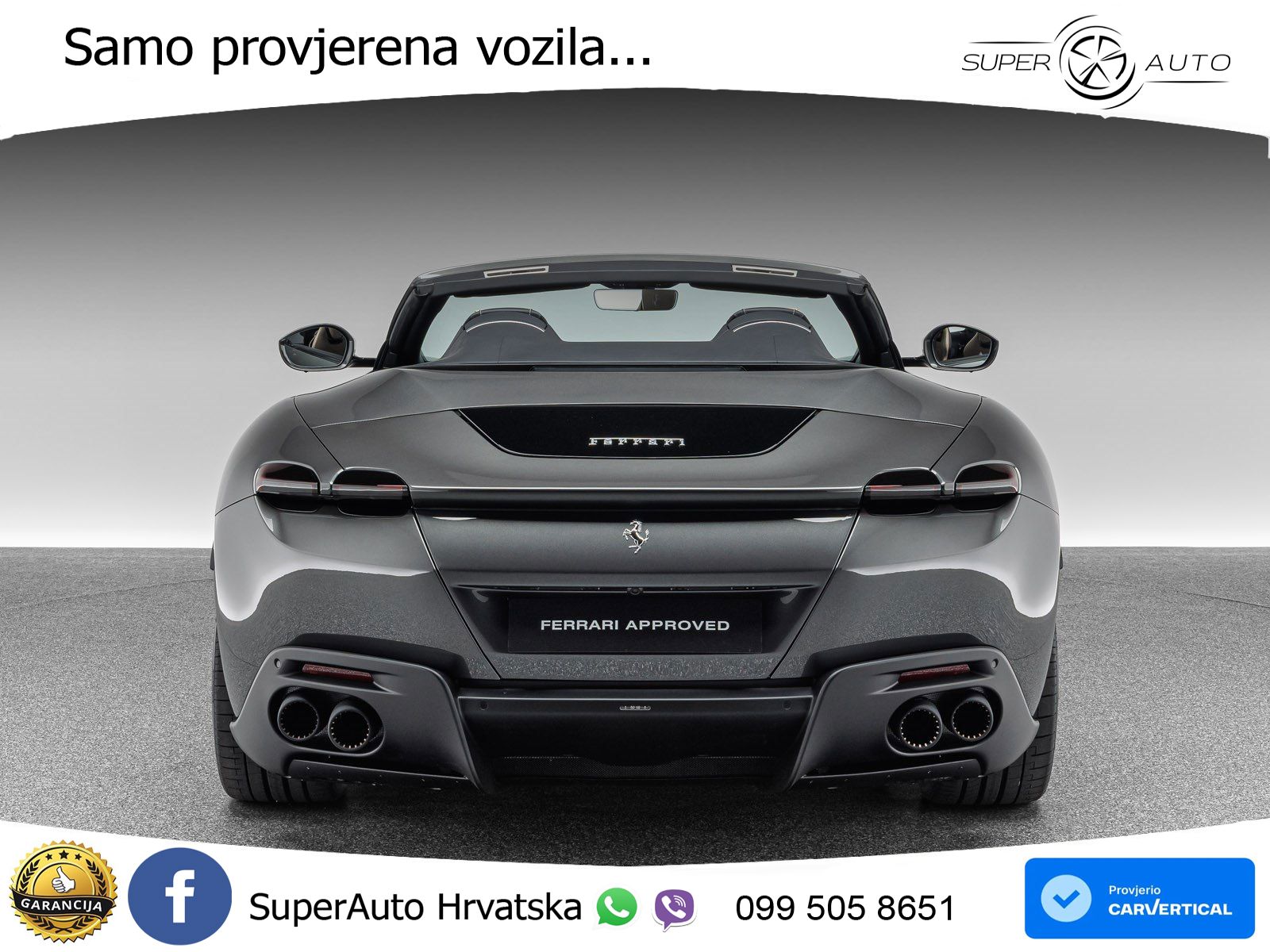 Ferrari Roma Spider 3.9 V8 (620 KS) F1 DCT