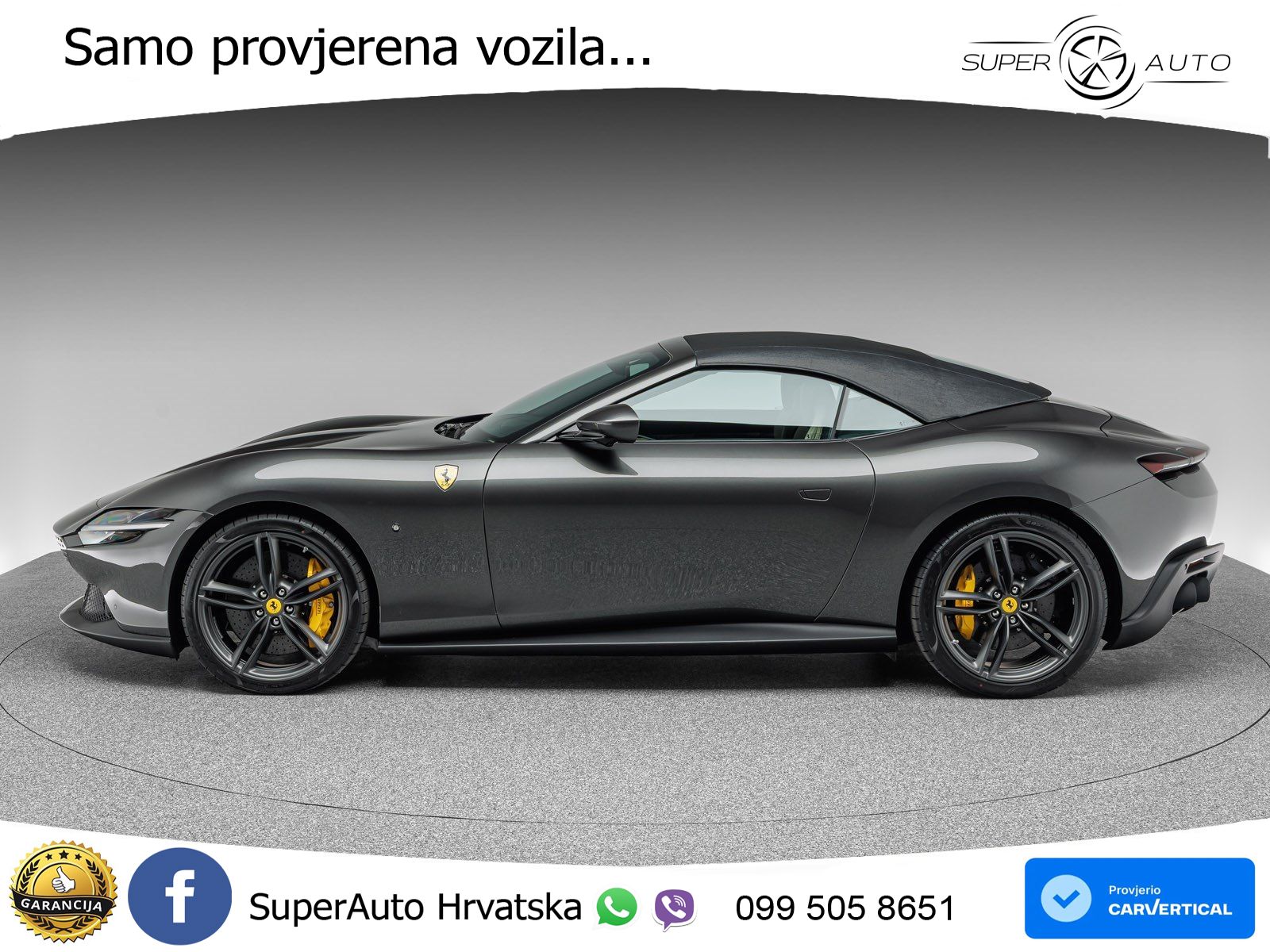 Ferrari Roma Spider 3.9 V8 (620 KS) F1 DCT