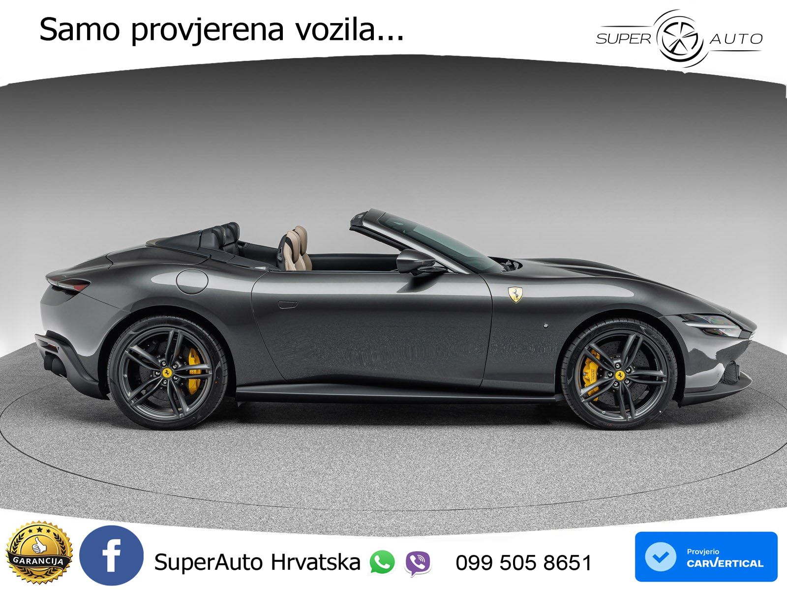 Ferrari Roma Spider 3.9 V8 (620 KS) F1 DCT