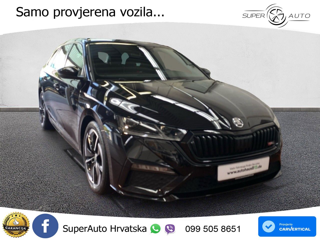 Škoda Octavia Combi RS 2.0 TDI (200 KS) DSG