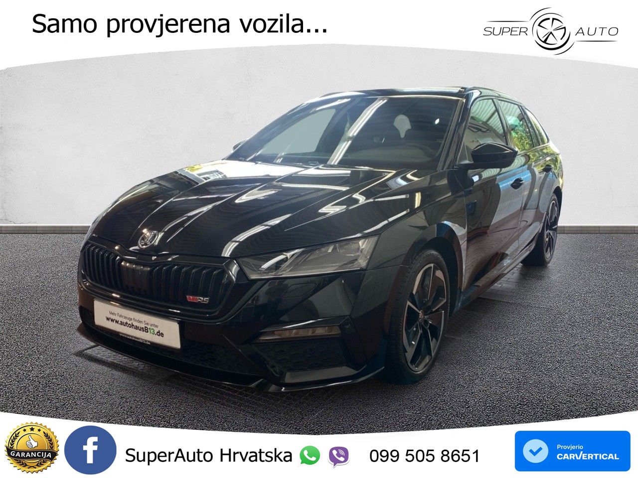 Škoda Octavia Combi RS 2.0 TDI (200 KS) DSG