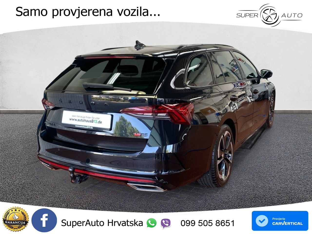 Škoda Octavia Combi RS 2.0 TDI (200 KS) DSG