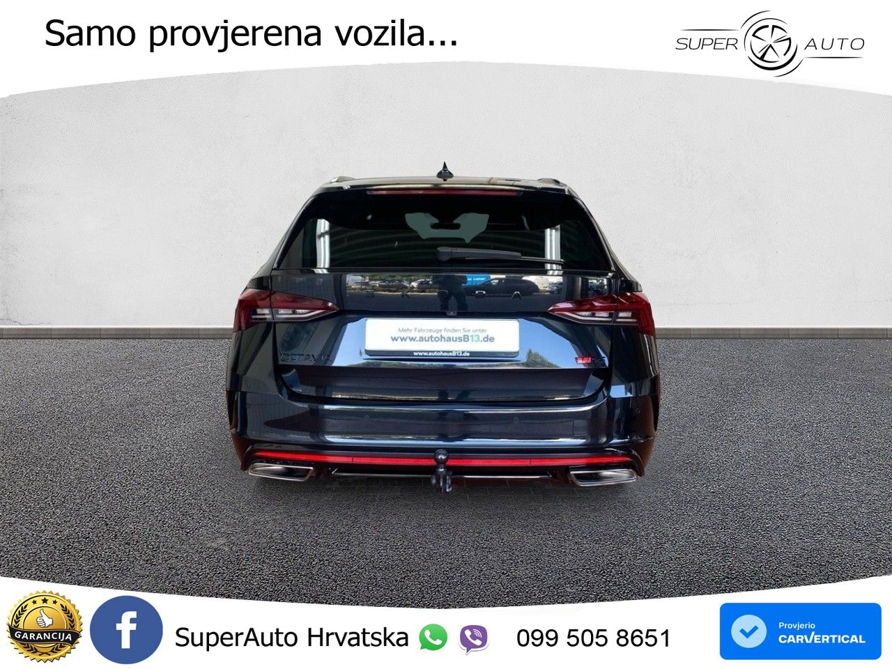 Škoda Octavia Combi RS 2.0 TDI (200 KS) DSG
