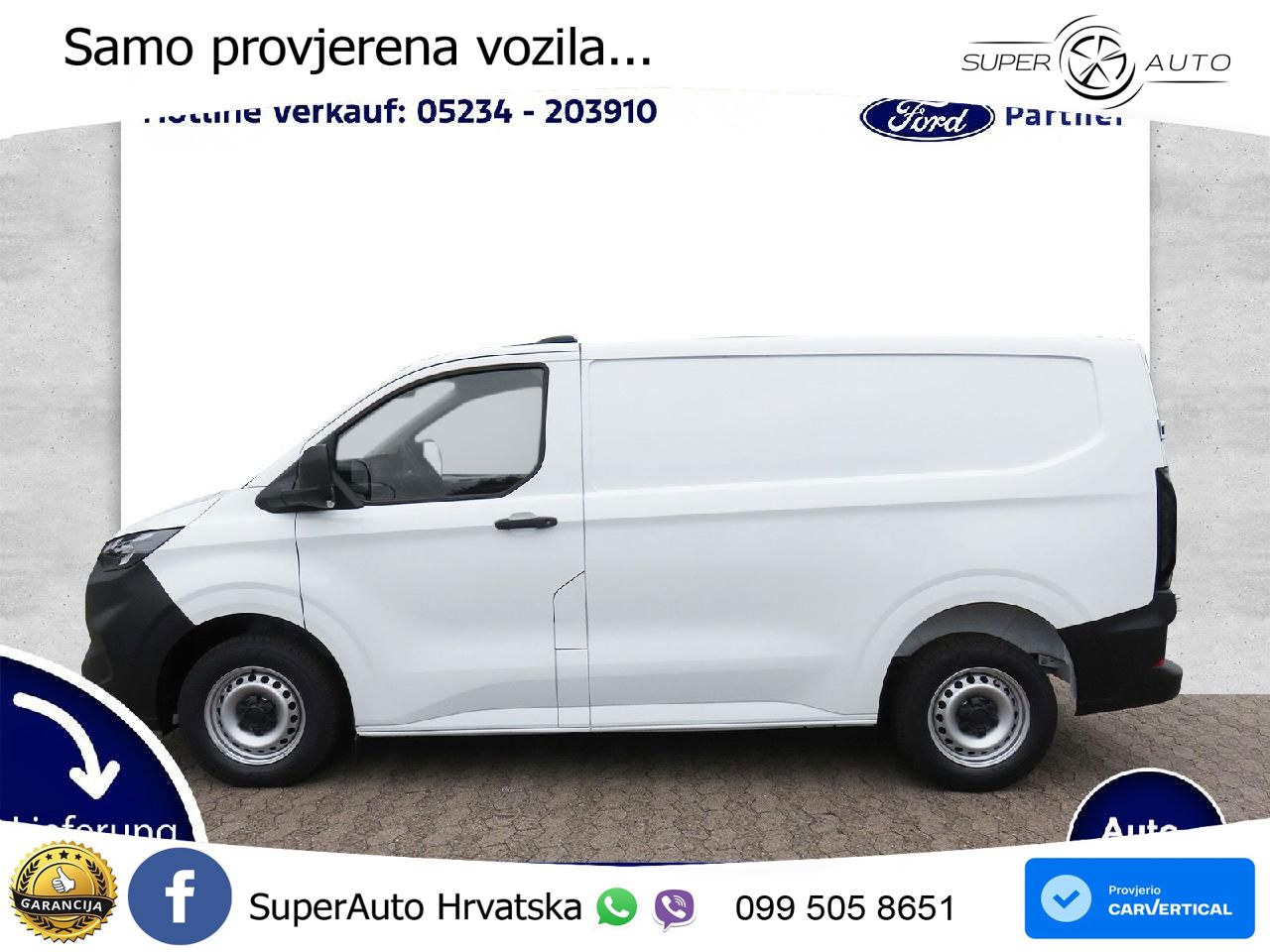 Ford Transit Custom Kasten 280 L1 FWD