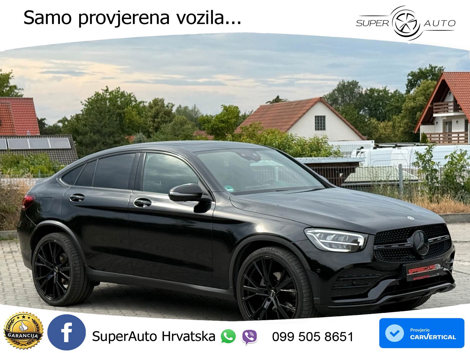 Mercedes GLC Coupe 200 (197 KS) 4MATIC G-TRONIC AMG