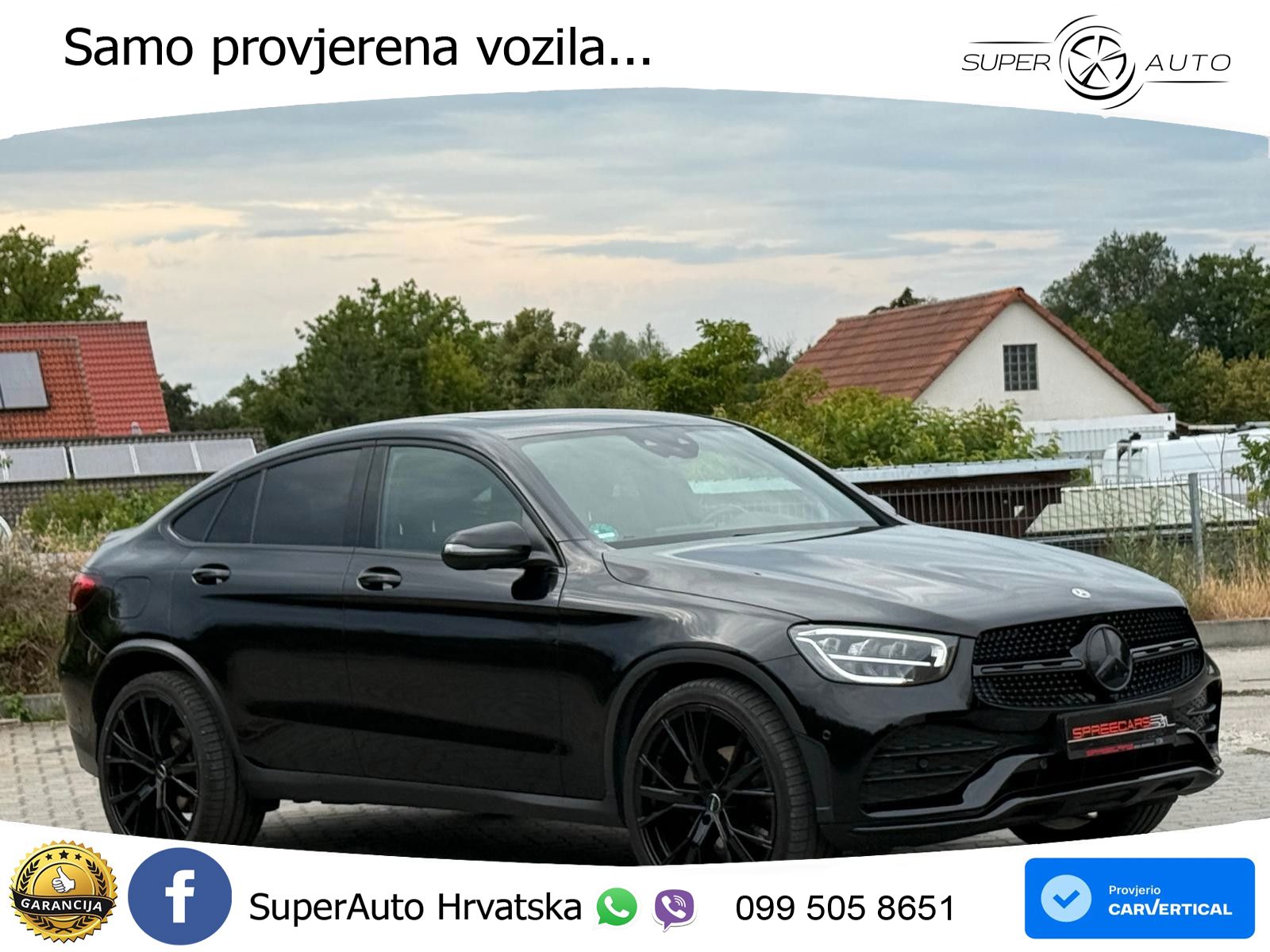 Mercedes GLC Coupe 200 (197 KS) 4MATIC G-TRONIC AMG