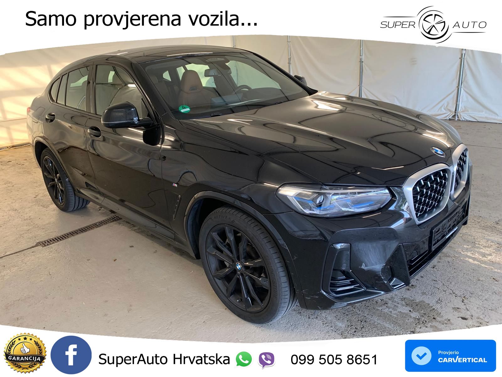 BMW X4 30d (286 KS) xDrive Steptronic M Sport LED+GR SJED+ACC