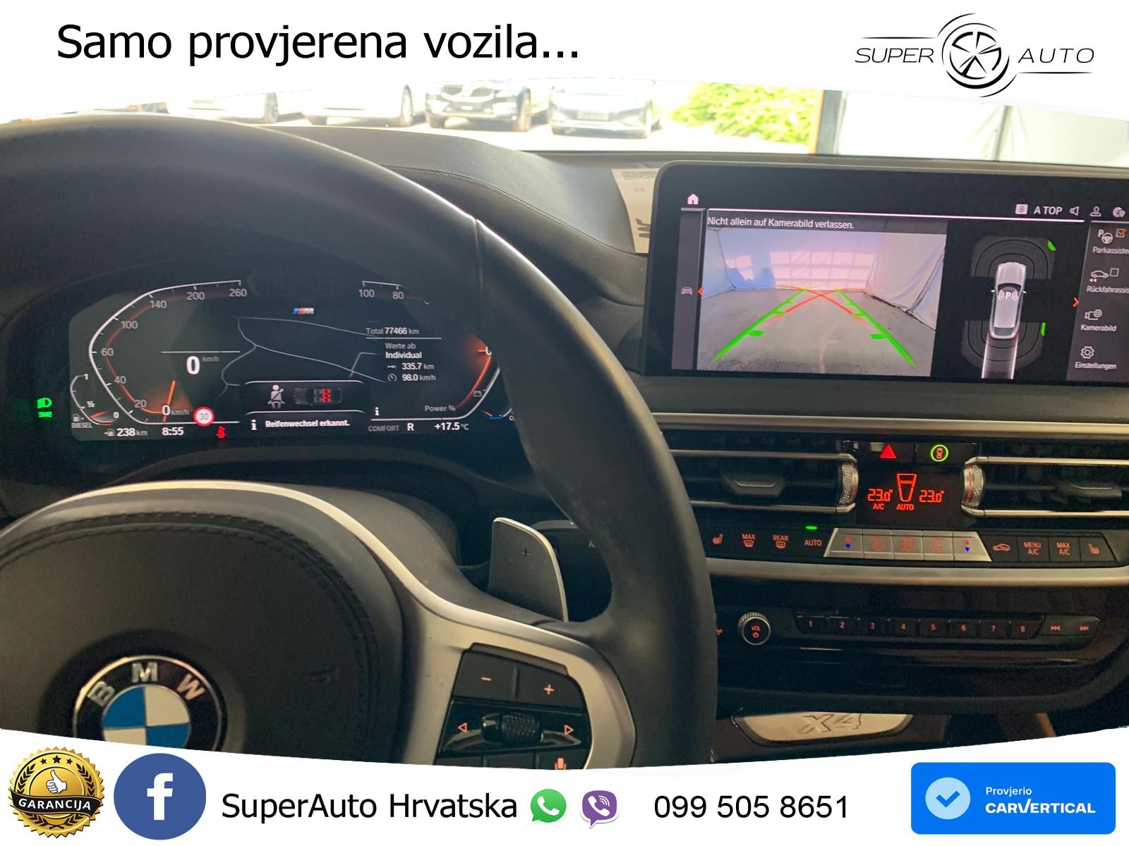 BMW X4 30d (286 KS) xDrive Steptronic M Sport LED+GR SJED+ACC