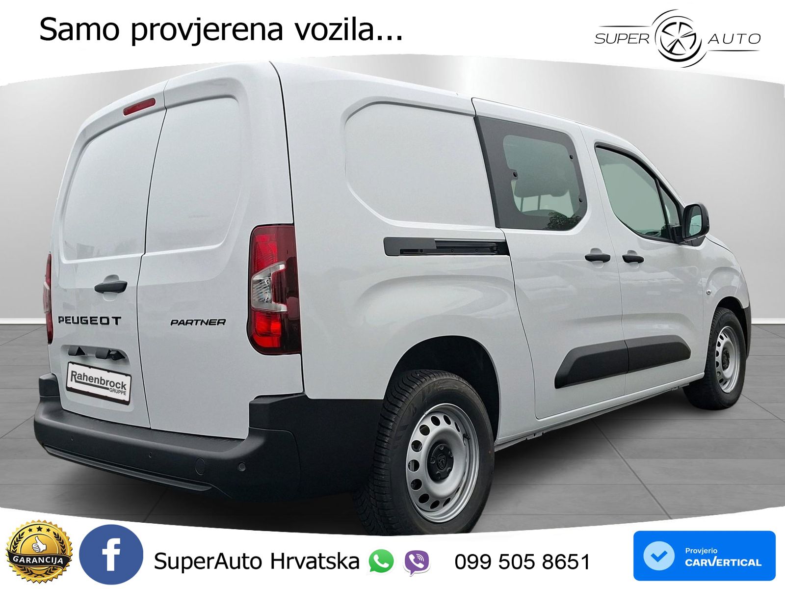 Peugeot Partner Doka XL Diesel 130 EAT8 131 KS