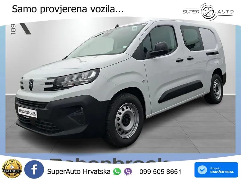 Peugeot Partner Doka XL Diesel 130 EAT8 131 KS