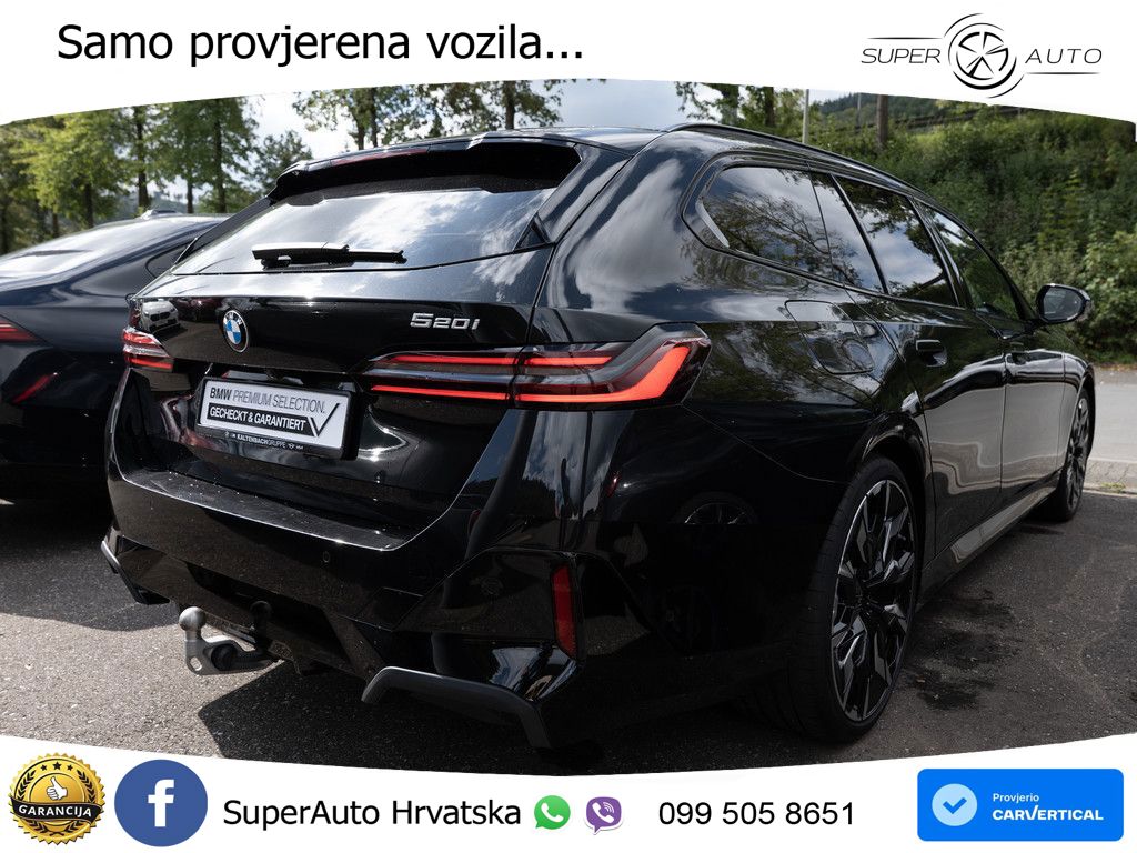BMW 520i Touring (208 KS) Steptronic M Sport ACC+HEAD+GR SJED+360+PANO