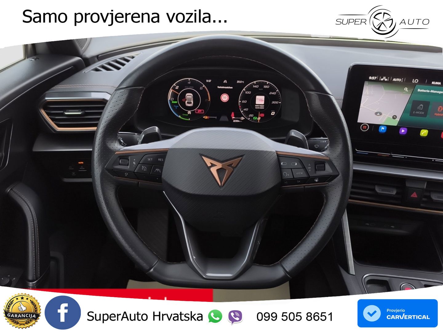 Cupra Formentor 1.4 TSI (204 KS) e-Hybrid DSG LED+GR SJED+ACC
