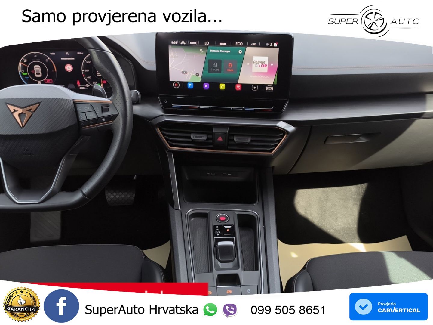 Cupra Formentor 1.4 TSI (204 KS) e-Hybrid DSG LED+GR SJED+ACC