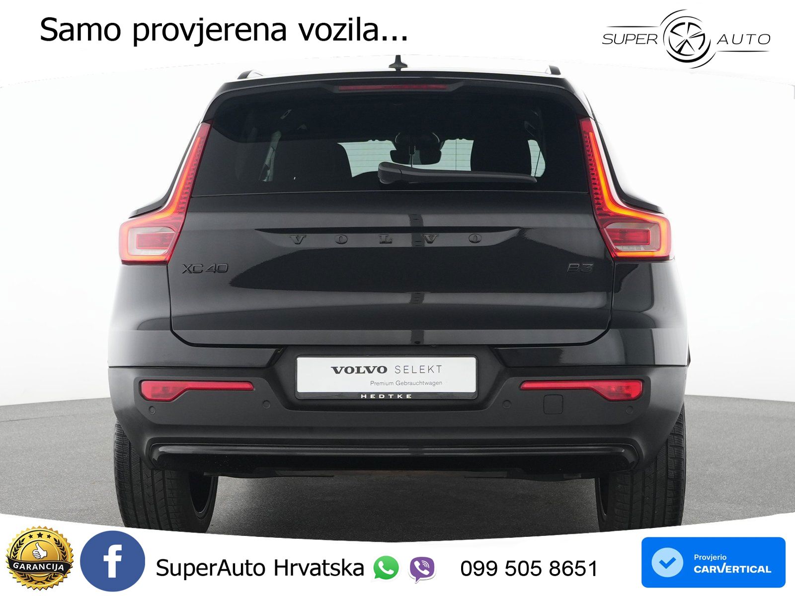 Volvo XC40 2.0 B3 163 KS Automatic LED+GR SJED+ACC
