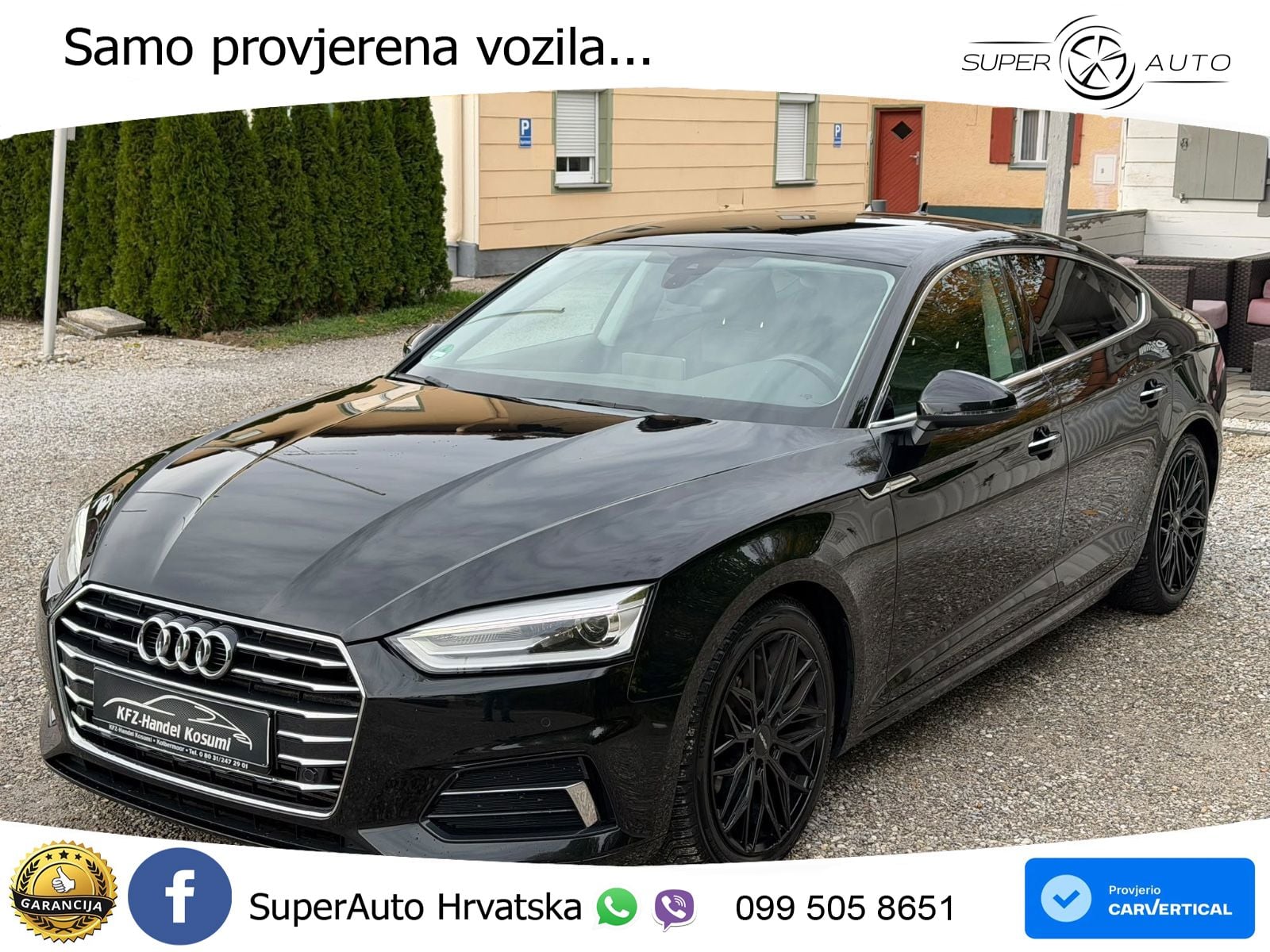 Audi A5 Sportback 40 TFSI (190 KS) S tronic