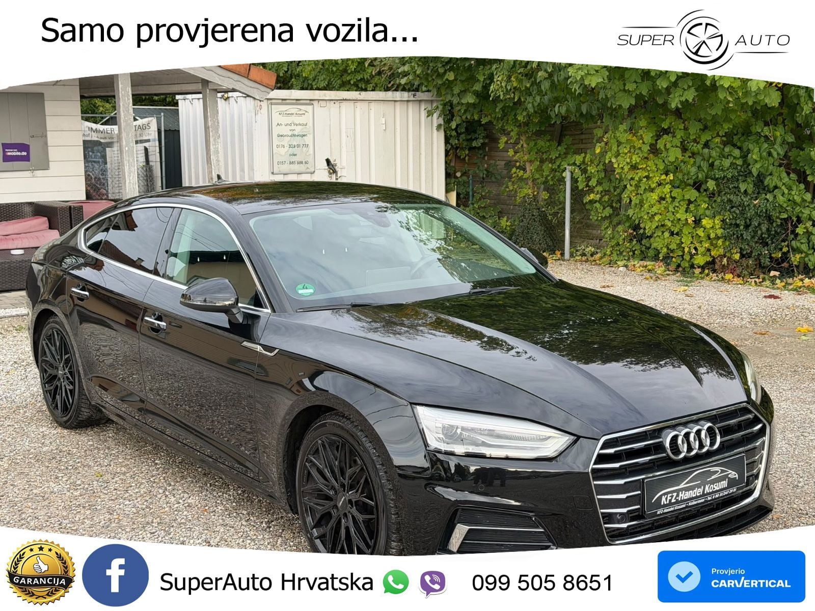 Audi A5 Sportback 40 TFSI (190 KS) S tronic