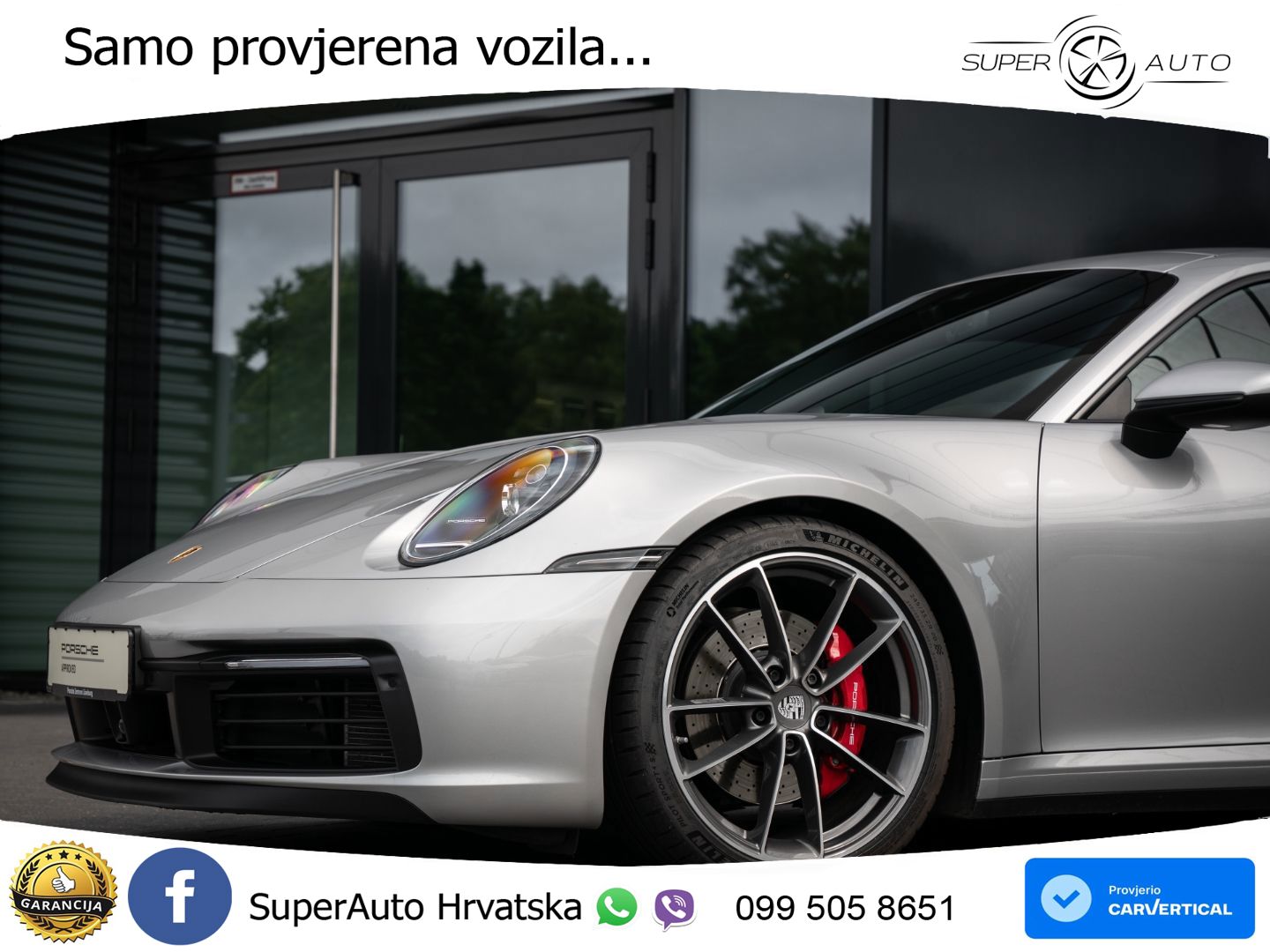Porsche 911 Carrera S 3.0 (450 KS) PDK LED+GR SJED+ACC