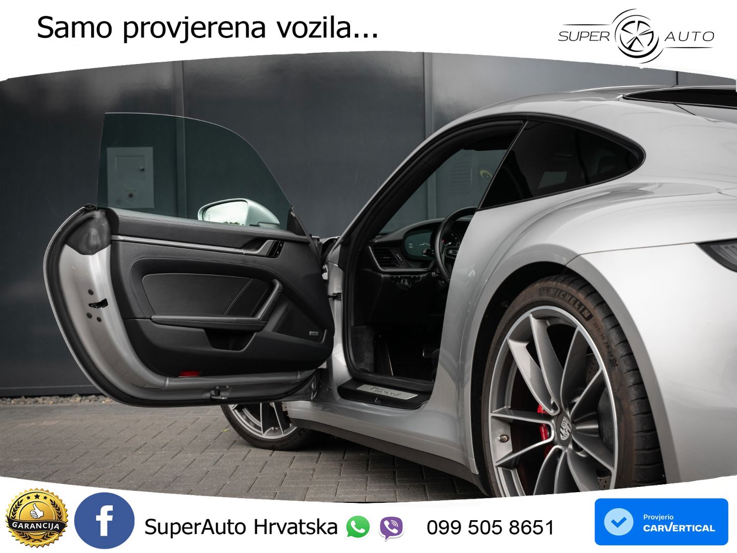 Porsche 911 Carrera S 3.0 (450 KS) PDK LED+GR SJED+ACC
