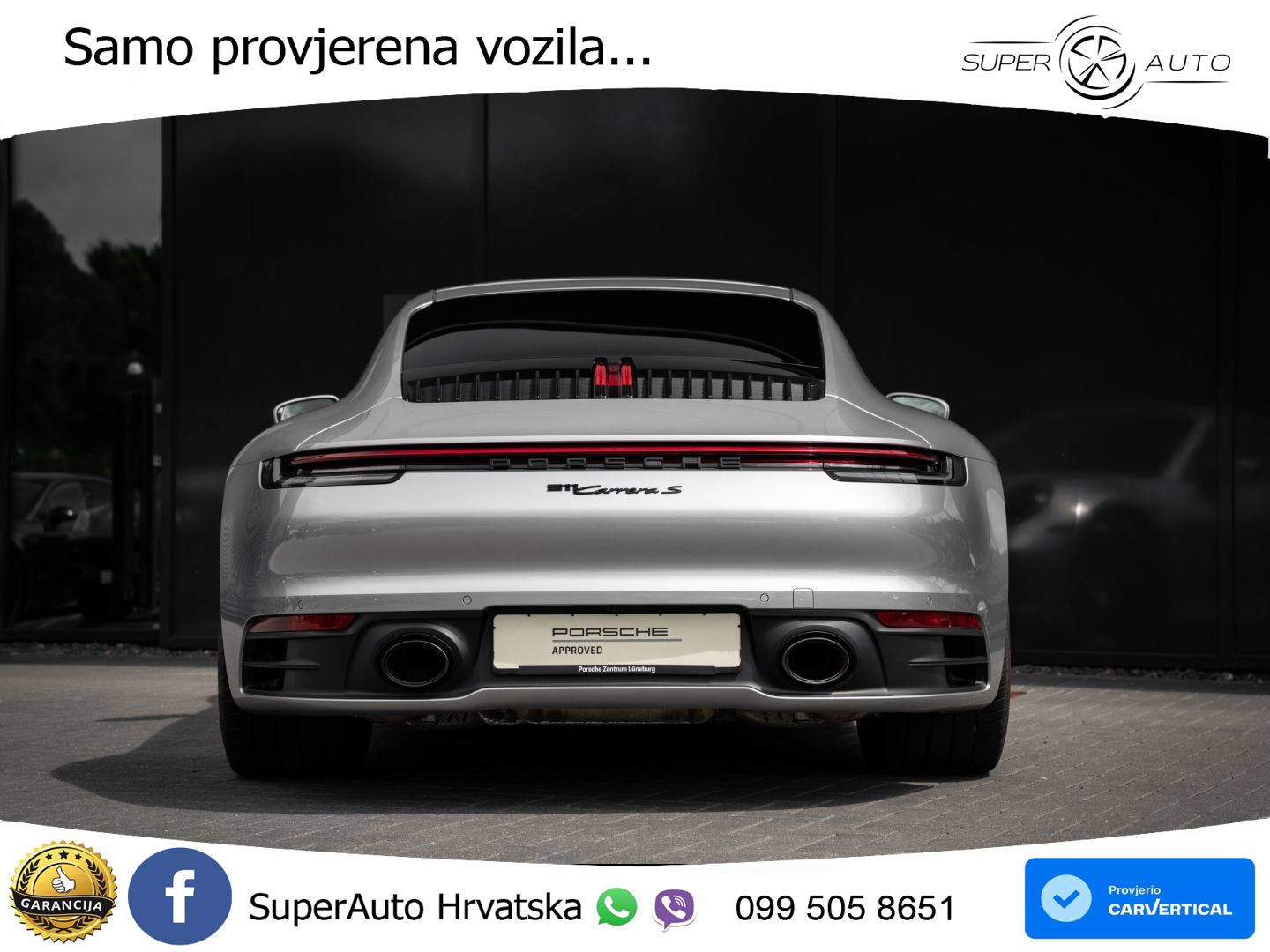 Porsche 911 Carrera S 3.0 (450 KS) PDK LED+GR SJED+ACC