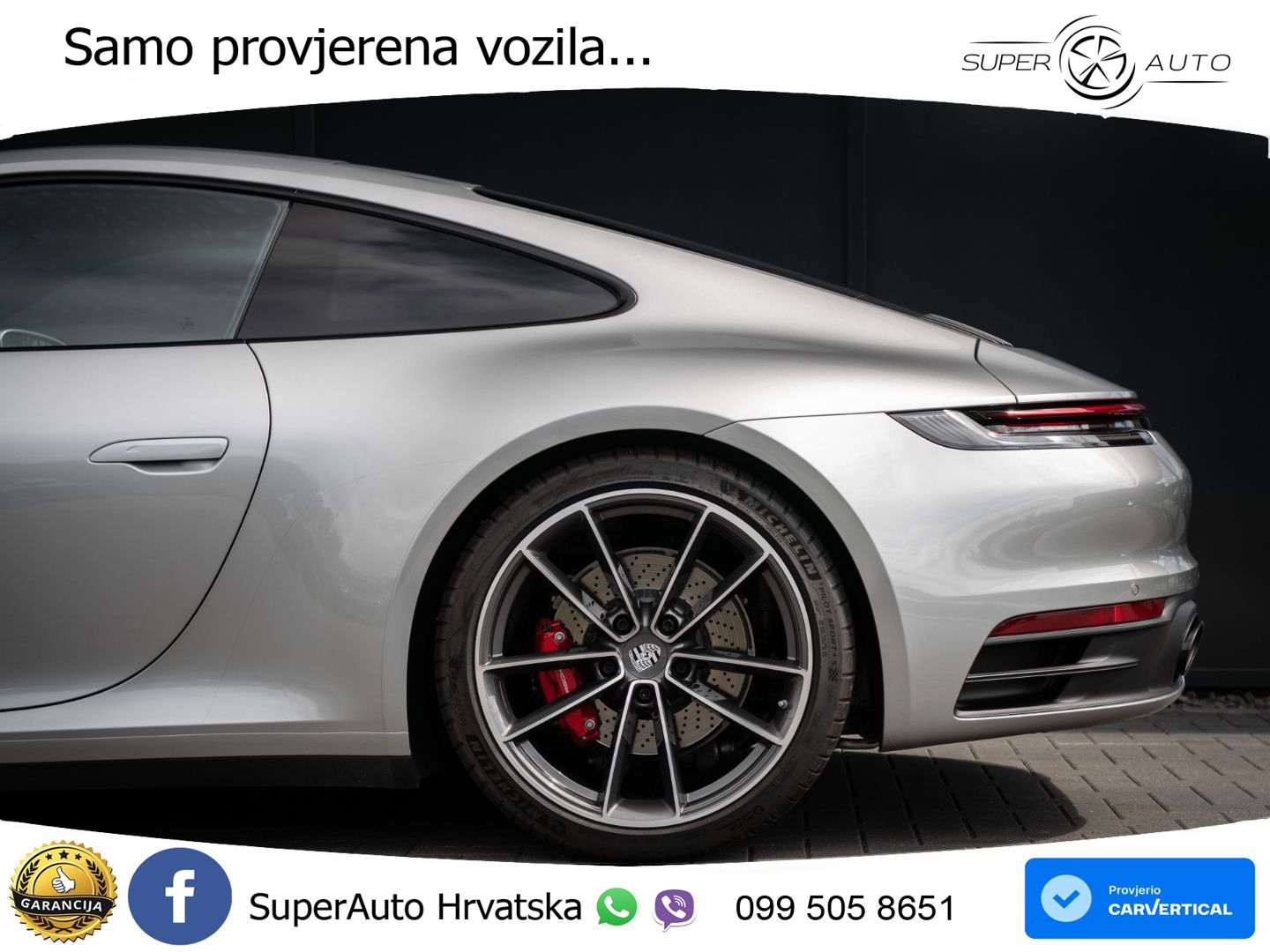 Porsche 911 Carrera S 3.0 (450 KS) PDK LED+GR SJED+ACC