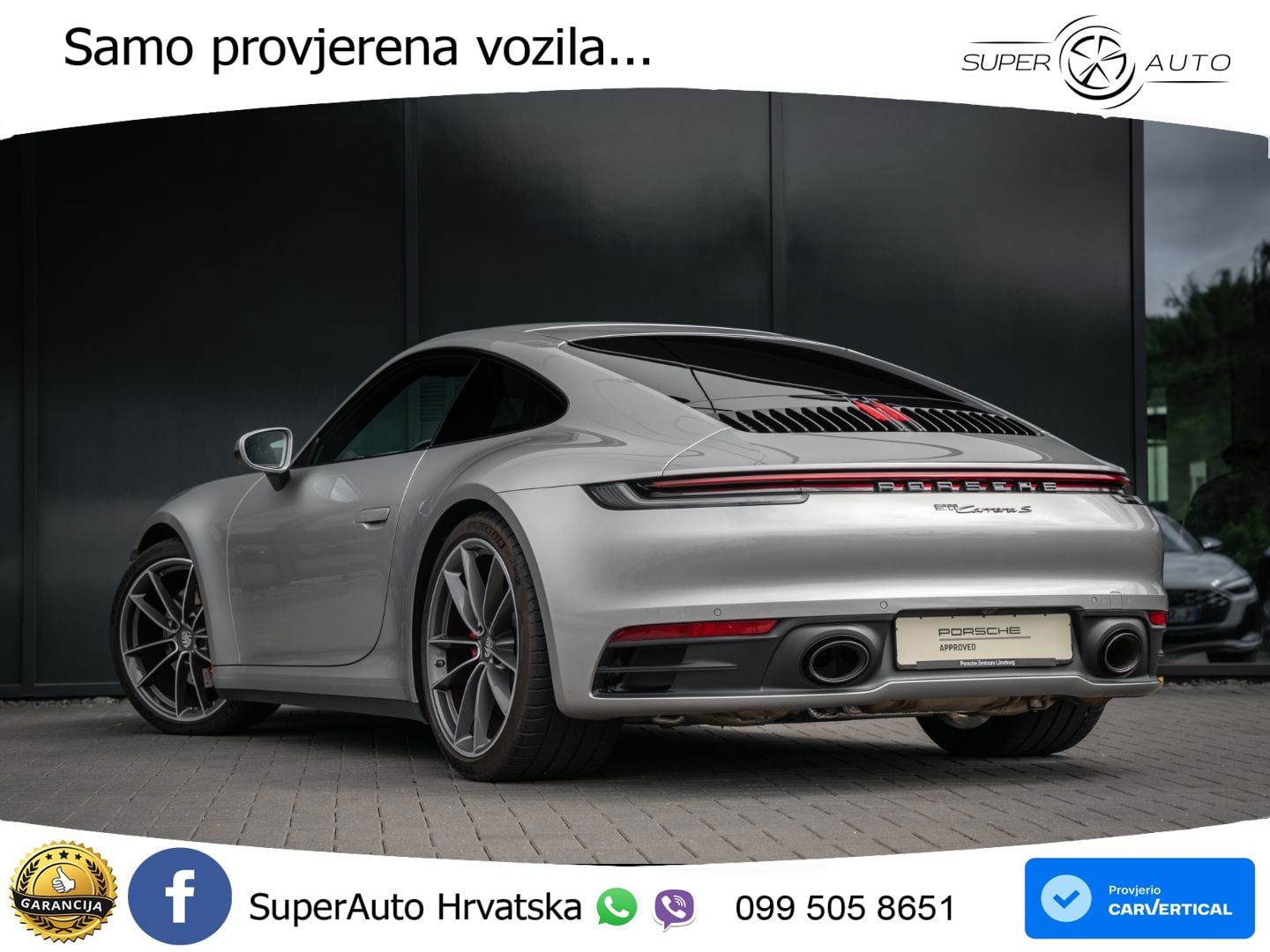 Porsche 911 Carrera S 3.0 (450 KS) PDK LED+GR SJED+ACC
