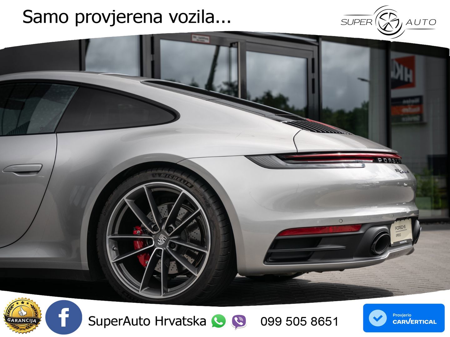 Porsche 911 Carrera S 3.0 (450 KS) PDK LED+GR SJED+ACC