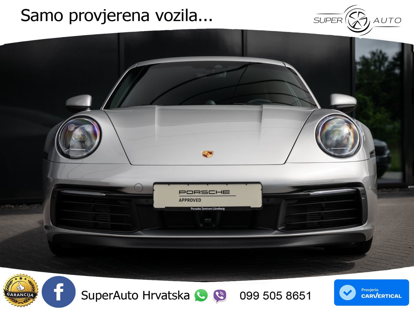 Porsche 911 Carrera S 3.0 (450 KS) PDK LED+GR SJED+ACC
