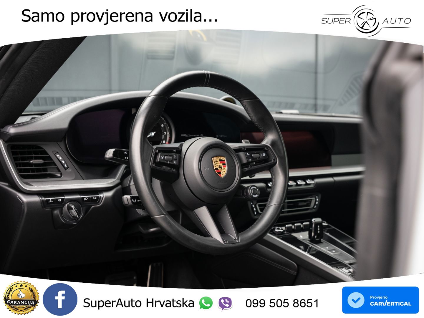 Porsche 911 Carrera S 3.0 (450 KS) PDK LED+GR SJED+ACC