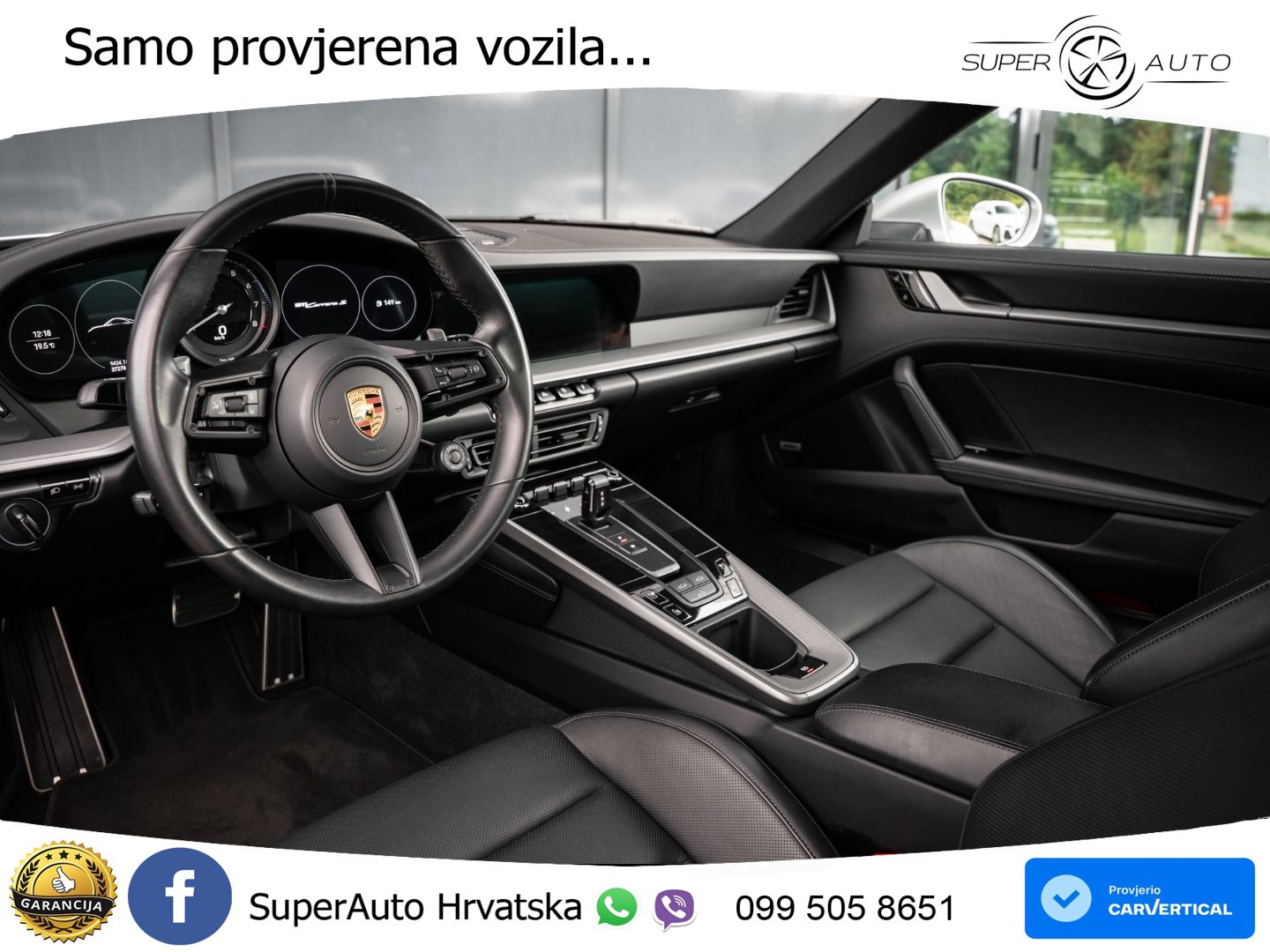 Porsche 911 Carrera S 3.0 (450 KS) PDK LED+GR SJED+ACC