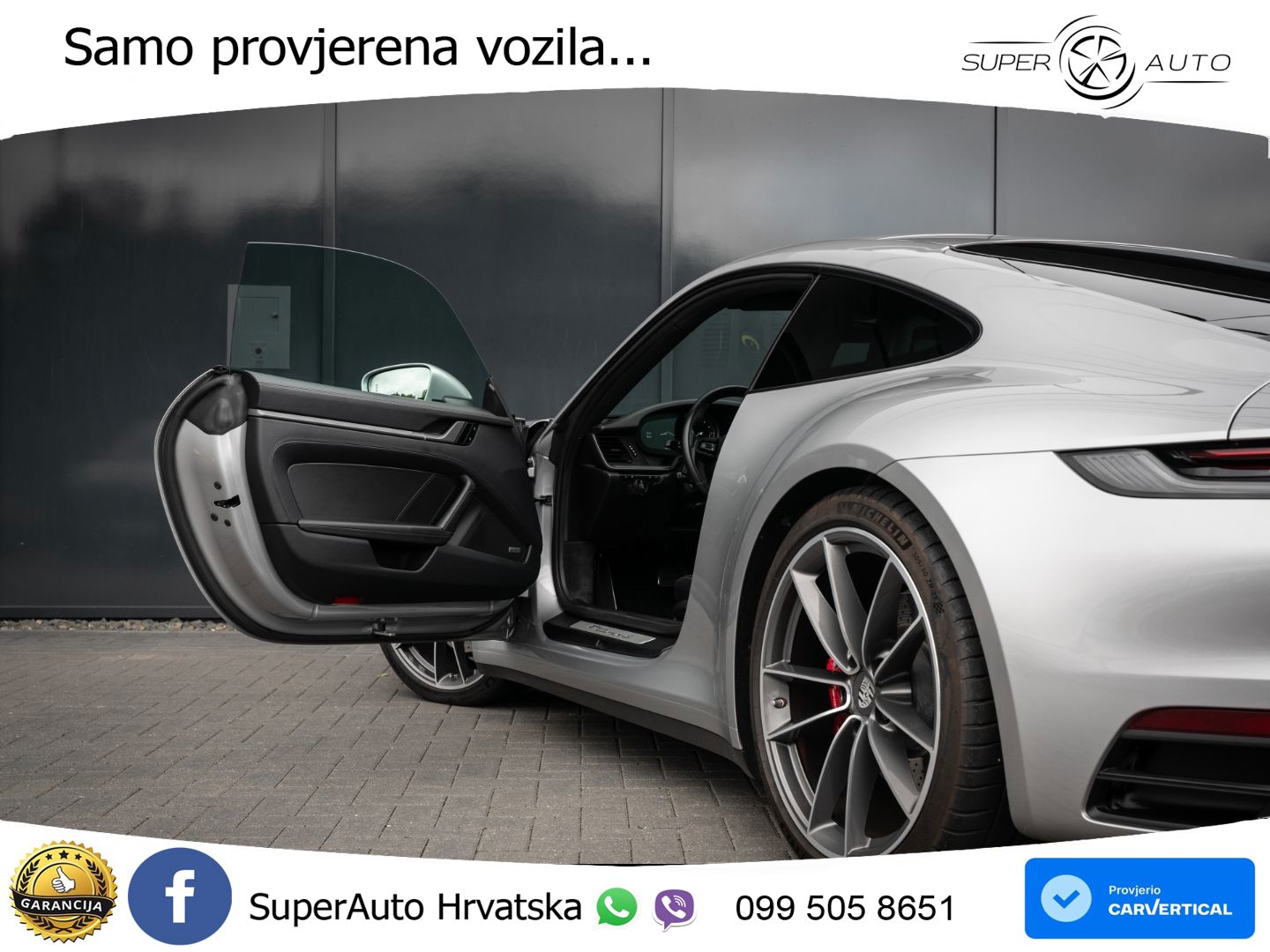 Porsche 911 Carrera S 3.0 (450 KS) PDK LED+GR SJED+ACC