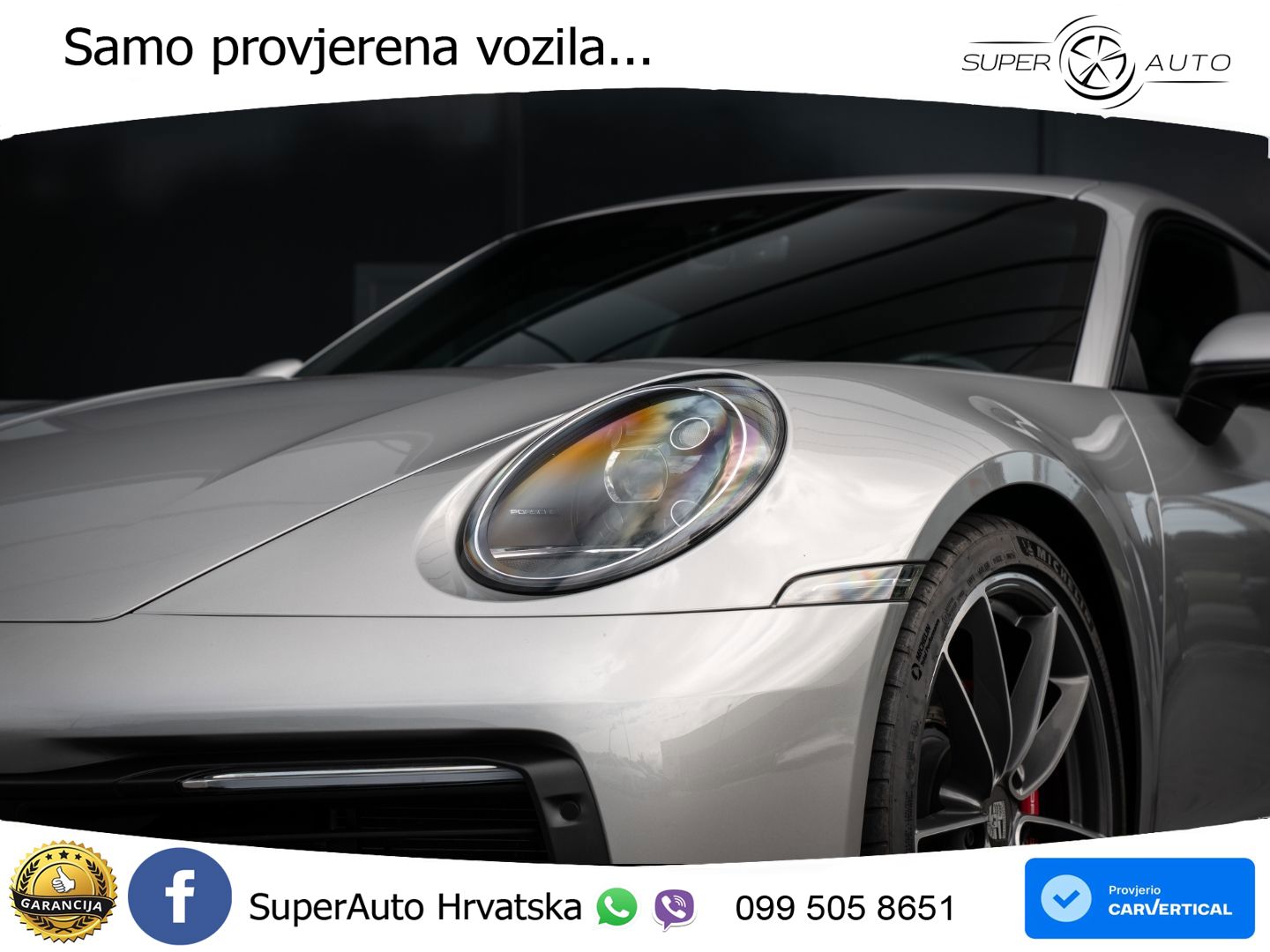 Porsche 911 Carrera S 3.0 (450 KS) PDK LED+GR SJED+ACC