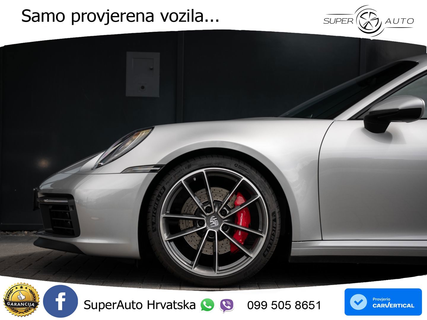 Porsche 911 Carrera S 3.0 (450 KS) PDK LED+GR SJED+ACC