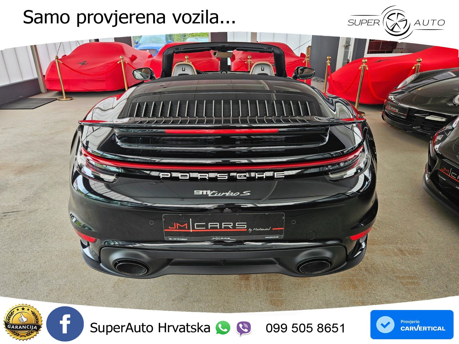 Porsche 911 Turbo S Cabriolet 3.8 (650 KS) PDK MATRIX+GR SJED+KAM