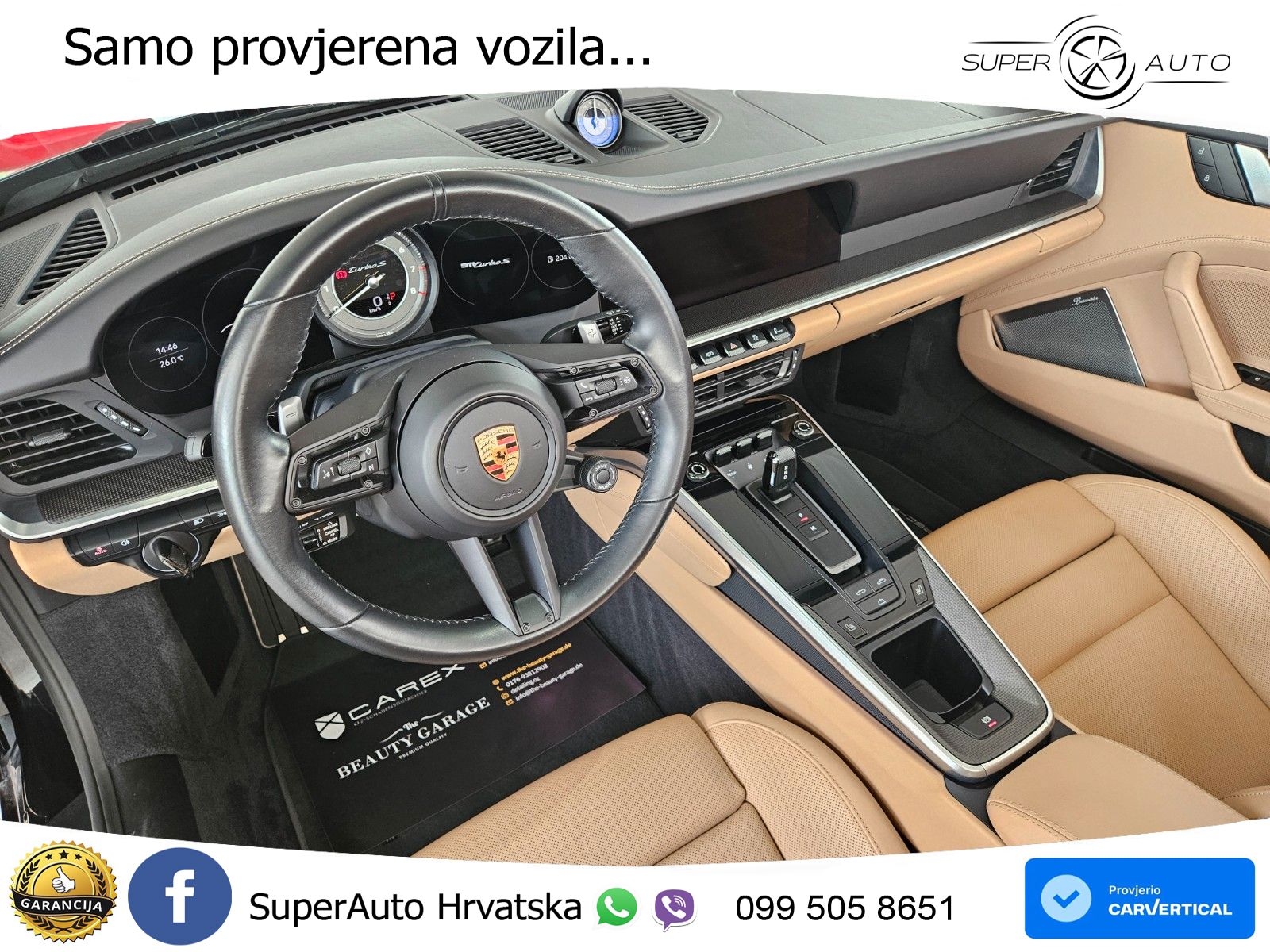 Porsche 911 Turbo S Cabriolet 3.8 (650 KS) PDK MATRIX+GR SJED+KAM