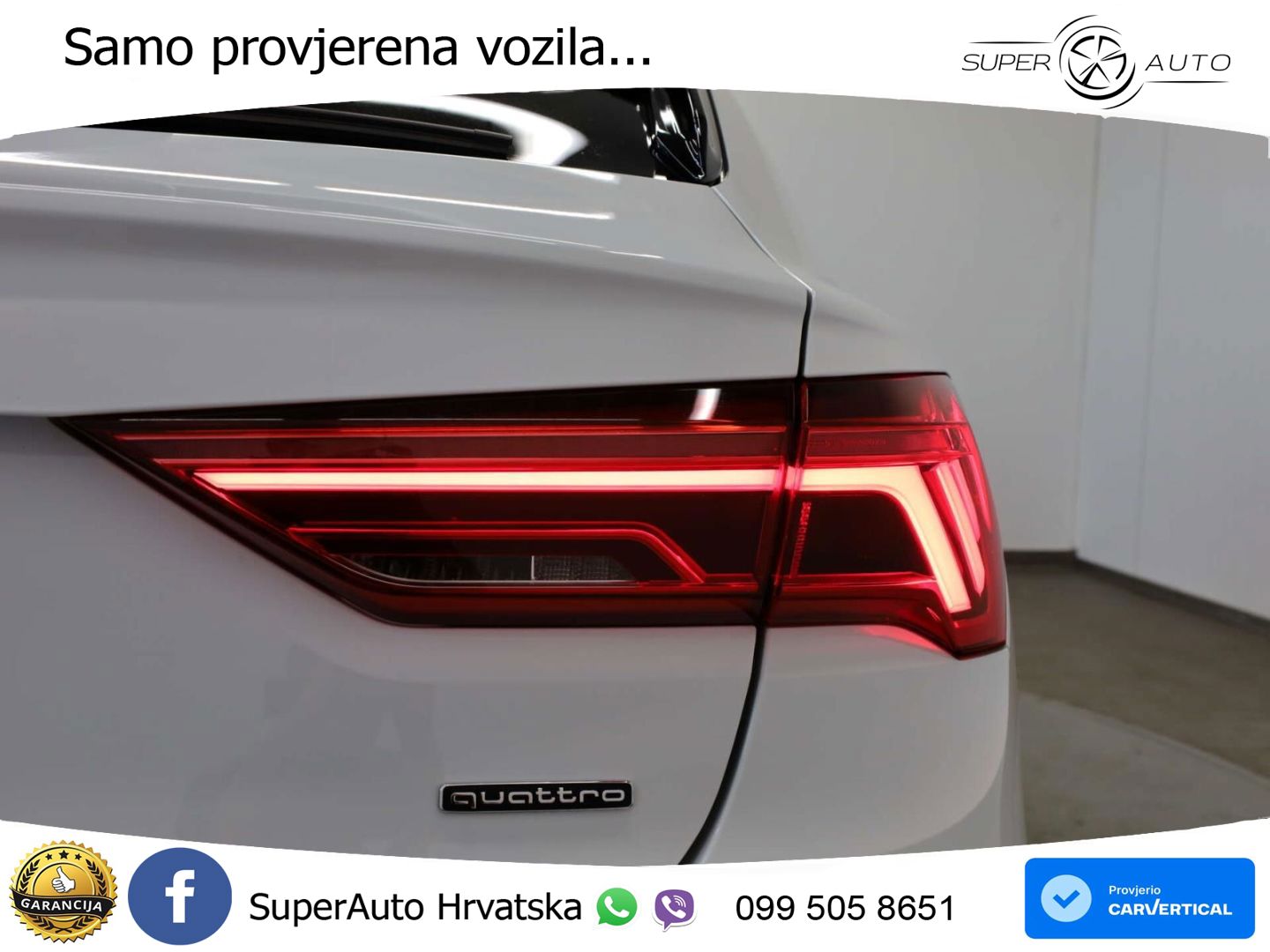 Audi Q3 Sportback 40 TDI (200 KS) quattro S tronic S line MATRIX+GR SJED+KAM