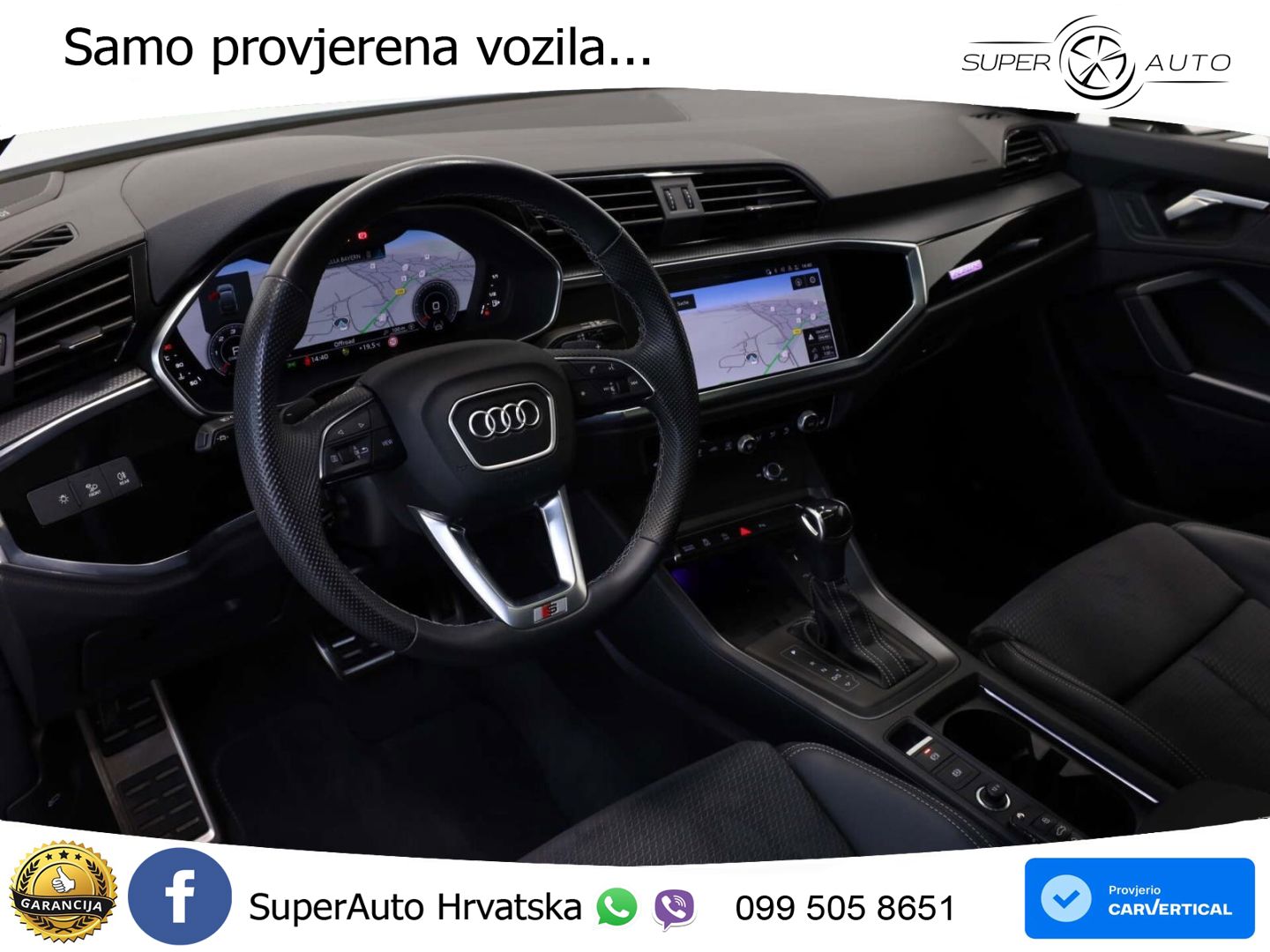 Audi Q3 Sportback 40 TDI (200 KS) quattro S tronic S line MATRIX+GR SJED+KAM