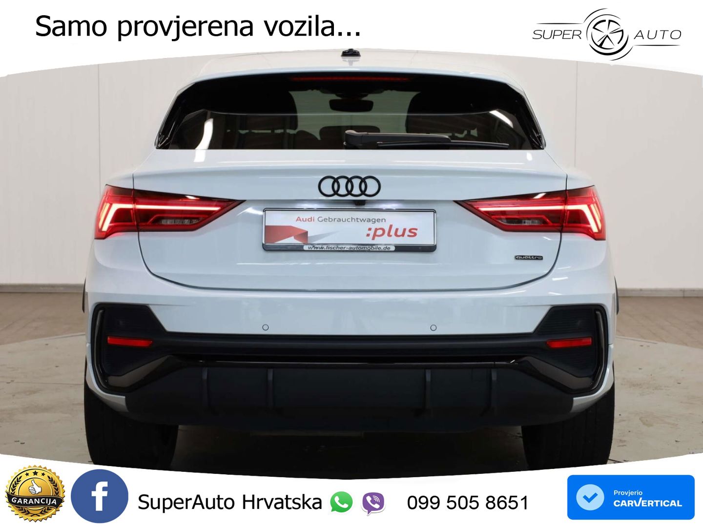 Audi Q3 Sportback 40 TDI (200 KS) quattro S tronic S line MATRIX+GR SJED+KAM