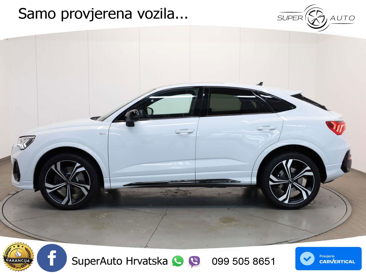 Audi Q3 Sportback 40 TDI (200 KS) quattro S tronic S line MATRIX+GR SJED+KAM