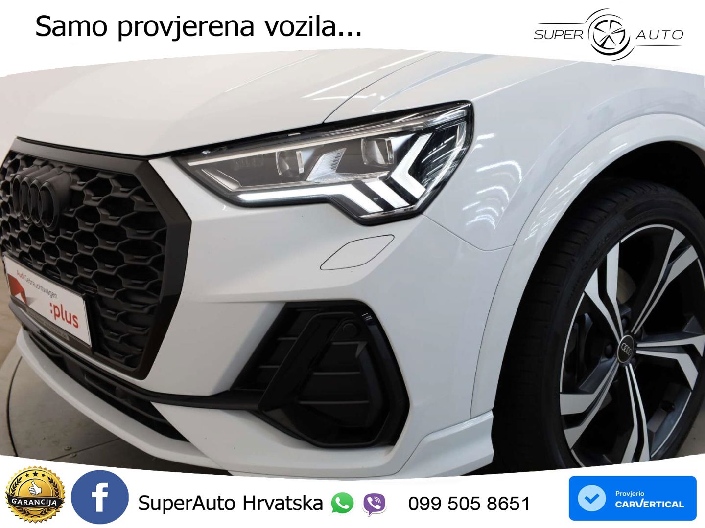 Audi Q3 Sportback 40 TDI (200 KS) quattro S tronic S line MATRIX+GR SJED+KAM