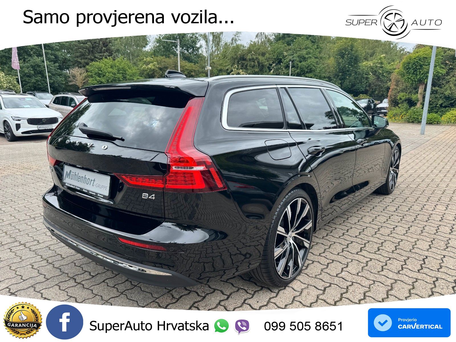 Volvo V60 2.0 B4 Diesel Geartronic LED+GR SJED+ACC